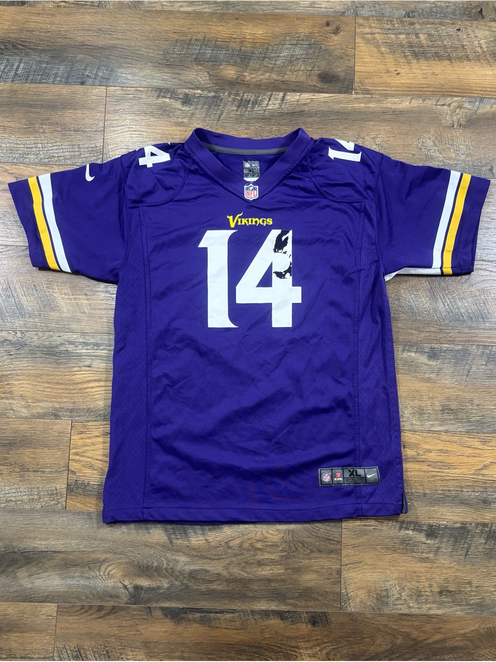 Nike Minnesota Stefon Diggs Vikings Purple #14